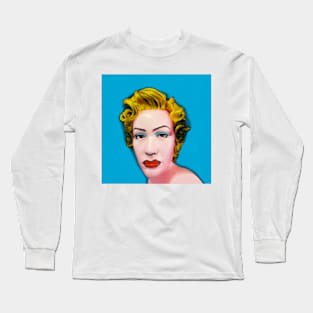 warhol marilyn 2 Long Sleeve T-Shirt